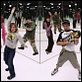 photo Julia Deakin, Katy Carmichael, Mark Heap, Nick Frost, Simon Pegg