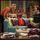 Big Bang : photo Jim Parsons, Kaley Cuoco