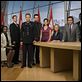 Kings : photo Allison Miller, Christopher Egan, Dylan Baker, Eamonn Walker, Ian McShane