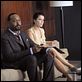 El Filántropo : photo Jesse L. Martin, Neve Campbell