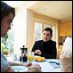 How to Be : photo Oliver Irving, Rebecca Pidgeon, Robert Pattinson
