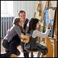 La huérfana : photo Isabelle Fuhrman, Jaume Collet-Serra, Peter Sarsgaard, Vera Farmiga