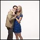 Big Bang : photo Johnny Galecki, Kaley Cuoco