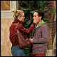 Big Bang : photo Johnny Galecki, Kaley Cuoco