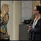 Big Bang : photo Johnny Galecki, Kaley Cuoco