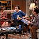 Big Bang : photo Jim Parsons, Johnny Galecki, Laurie Metcalf