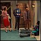 Big Bang : photo Jim Parsons, Johnny Galecki, Kunal Nayyar, Laurie Metcalf