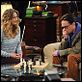 Big Bang : photo Johnny Galecki, Kaley Cuoco