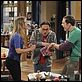 Big Bang : photo Jim Parsons, Johnny Galecki, Kaley Cuoco