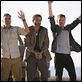 Los hombres que miraban fijamente a las cabras : photo Ewan McGregor, George Clooney, Grant Heslov, Waleed Zuaiter
