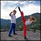 The Karate Kid : photo Harald Zwart, Jackie Chan, Jaden Smith
