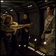 Stargate : Universe : photo Brian J. Smith, Jamil Walker Smith, Justin Louis, Lou Diamond Phillips, Robert Carlyle