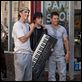 The Fighter : photo Christian Bale, David O. Russell, Mark Wahlberg