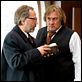 Potiche, mujeres al poder : photo Fabrice Luchini, François Ozon, Gérard Depardieu