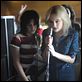 The Runaways : photo Dakota Fanning, Floria Sigismondi, Kristen Stewart