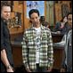 Community : photo Danny Pudi, Donald Glover, Joel McHale