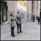 Rockefeller Plaza : photo Alec Baldwin, Tina Fey