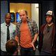 Rockefeller Plaza : photo Judah Friedlander, Keith Powell, Scott Adsit
