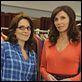 Rockefeller Plaza : photo Mary Steenburgen, Tina Fey