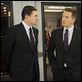 Rockefeller Plaza : photo Alec Baldwin, William Baldwin