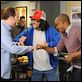 Rockefeller Plaza : photo John Lutz (I), Judah Friedlander, Keith Powell