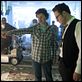 The Green Hornet : photo Michel Gondry, Seth Rogen