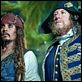 Piratas del Caribe: En mareas misteriosas : photo Geoffrey Rush, Johnny Depp, Rob Marshall