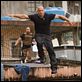 Fast & Furious 5 : photo Dwayne Johnson, Justin Lin, Vin Diesel