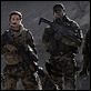 Forces spéciales : photo Benoît Magimel, Denis Ménochet, Djimon Hounsou, Raphaël Personnaz, Stephane Rybojad