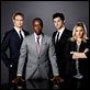 House of Lies : photo Ben Schwartz, Don Cheadle, Josh Lawson, Kristen Bell