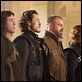 Los tres mosqueteros : photo Logan Lerman, Luke Evans, Matthew MacFadyen, Paul W.S. Anderson, Ray Stevenson