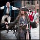 Piratas del Caribe: En mareas misteriosas : photo Johnny Depp, Kevin McNally, Rob Marshall