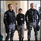 Flashpoint : photo Amy Jo Johnson, David Paetkau, Michael Cram
