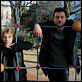 Les Adoptés : photo Denis Ménochet, Mélanie Laurent