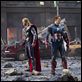 Marvel Los Vengadores : photo Chris Evans, Chris Hemsworth, Joss Whedon