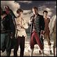Treasure Island : photo Daniel Mays, Eddie Izzard, Rupert Penry-Jones, Toby Regbo