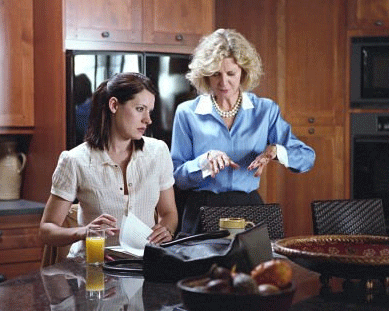 Huff : photo Blythe Danner, Paget Brewster