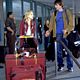 <b>Ashton Kutcher, Brittany Murphy, Shawn Levy</b> Foto  : Recién casados