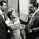 <b>Alfred Hitchcock, Cary Grant, Joan Fontaine, Nigel Bruce</b> Foto Christophe L : Sospecha