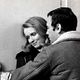 Mi noche con Maud : photo Eric Rohmer, Jean-Louis Trintignant, Marie-Christine Barrault