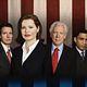 Señora Presidenta : photo Anthony Azizi, Donald Sutherland, Ever Carradine, Geena Davis, Harry J. Lennix