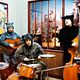 <b>Alain Chabat, Gael García Bernal, Michel Gondry, Sacha Bourdo</b> Foto  : La ciencia del sueño