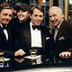 Los productores : photo Matthew Broderick, Mel Brooks, Nathan Lane, Susan Stroman