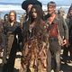 Piratas del Caribe 3: En el fin del mundo : photo Geoffrey Rush, Gore Verbinski, Mackenzie Crook, Naomie Harris