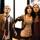 Monstruoso : photo J.J. Abrams, Jessica Lucas, Lizzy Caplan, Matt Reeves, Michael Stahl-David