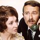<b>Alec McCowen, Alfred Hitchcock, Anna Massey</b> Foto Christophe L : Frenesí