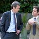In the Loop : photo Armando Iannucci, Peter Capaldi, Tom Hollander