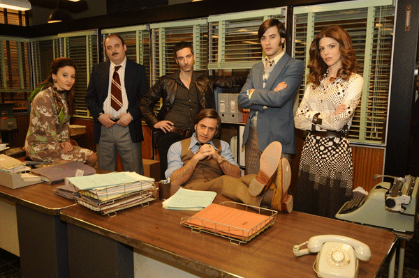 La chica de ayer : photo Antonio Garrido, Biel Duran, Ernesto Alterio, Javier Rey, Manuela Velasco