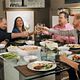 Modern Family : photo Ed O'Neill, Eric Stonestreet, Jesse Tyler Ferguson, Sofia Vergara