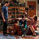 Big Bang : photo Jim Parsons, Kunal Nayyar, Laurie Metcalf